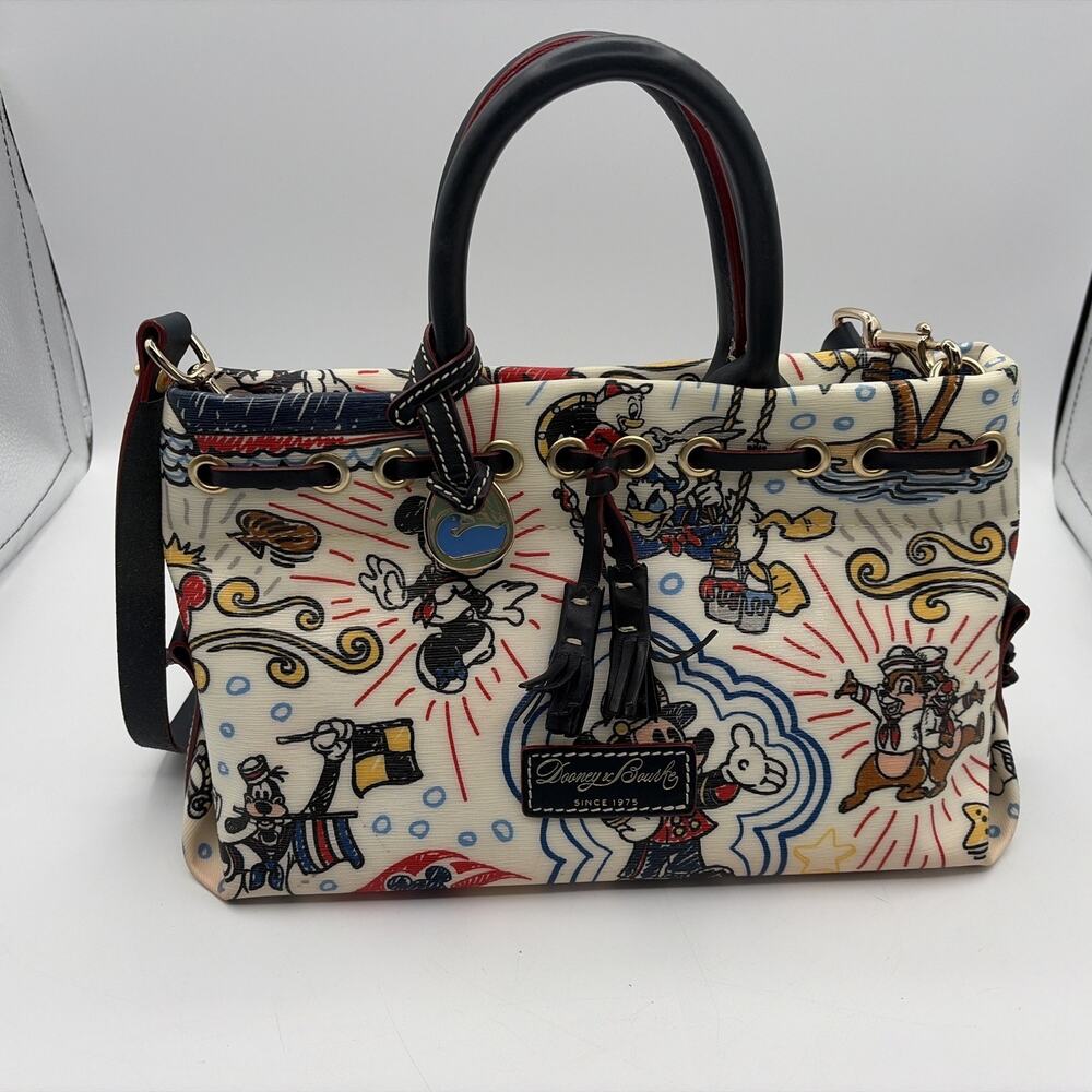 Dooney & Bourke Disney Cruise Line Medium sized - Sketch Tassel Tote